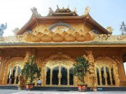 Xem ăn chơi - Ngôi chùa "dát vàng" có cả trăm con rồng, phượng uốn lượn ở Hưng Yên
