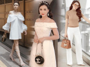 Thời trang - Hotgirl giàu bậc nhất Vbiz có 50 tỷ: mặc đồ bánh bèo giản đơn nhưng xách túi trăm triệu