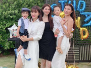 Bà bầu - Dàn mỹ nhân "Cổng Mặt Trời" con cái đề huề sau 11 năm, chỉ một người mong mãi không có