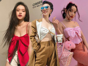 Thời trang - Thả ngực đầy trong chiếc áo nơ tí hon, U40 Thu Trang có đọ lại đàn em bốc lửa?