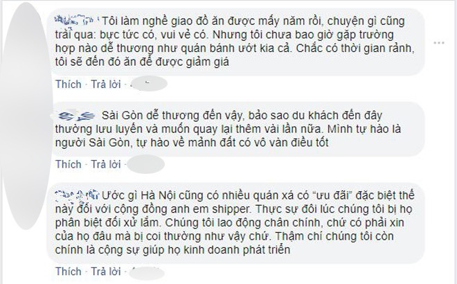 Đến cửa hàng mua đồ ăn cho khách, shipper xúc động khi đọc dòng thông báo trên tường - 2