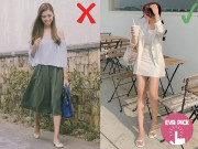 Thời trang - Mang giày bệt nhưng muốn chân dài, dáng thanh thoát, nàng cứ chọn mấy món đồ này diện chung