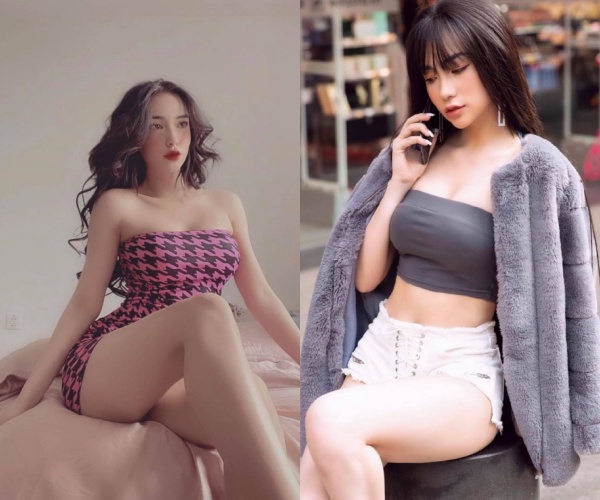 Hot girl Cà Mau khoe vòng một căng tràn với đồ ngủ caro xinh xắn như búp bê lolita - 6