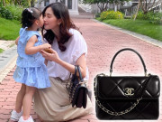 Thời trang - Dẫn con đi học, Đặng Thu Thảo sang chảnh đeo sương sương chiếc túi hơn trăm triệu