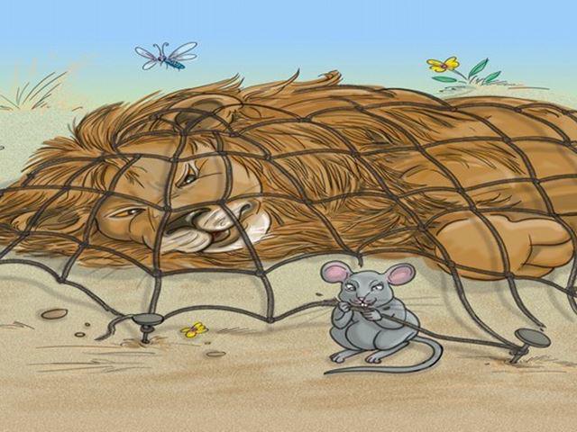 Truyện cổ tích: Sư Tử và Chuột Nhắt - 2