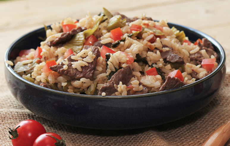 Cách làm cơm rang dưa bò ngon đúng điệu chuẩn vị Hà thành - 6