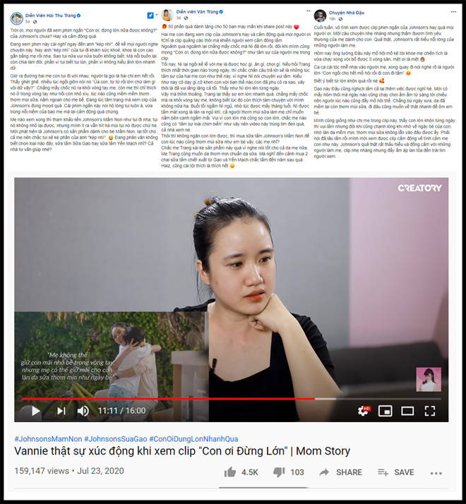 ky uc “thom min” cua con ua ve voi loat sao viet qua chiec clip tinh me day xuc dong - 1