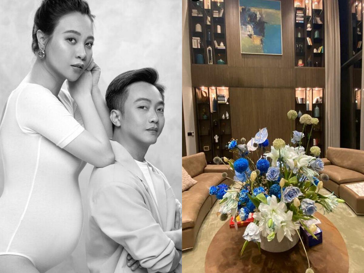 Vợ bầu của Cường Đô La khoe một góc trong căn biệt thự hơn 20 tỷ nơi mình sinh sống - 1