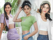 Thời trang - Muốn khoe eo thon nhưng sợ lố, chị em cứ học "ma nữ Thái Lan" cách diện croptop thanh lịch