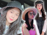 Thời trang - Từ ngày mang bầu, công chúa béo của Duy Mạnh thích diện nón từ bình dân đến hàng hiệu