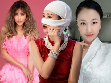 Nhan sắc thực sự sau khi nghiện thẩm mỹ của người đẹp không đội trời chung với Hồ Ngọc Hà