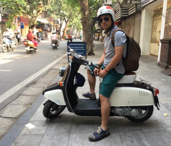 Rapper Đinh Tiến Đạt đời thường giản dị