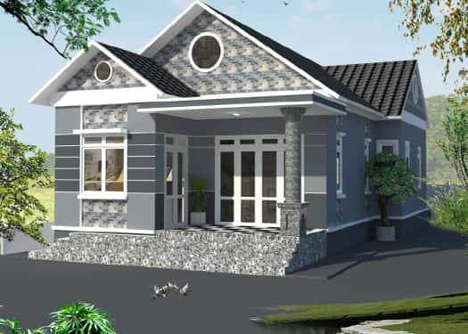 20+ mẫu nhà cấp 4 mái thái đẹp, giá rẻ được ưa thích nhất 2020 - 11