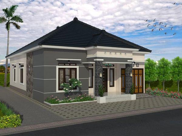 20+ mẫu nhà cấp 4 mái thái đẹp, giá rẻ được ưa thích nhất 2020 - 14