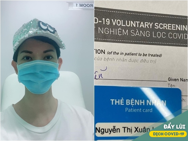 Sao Việt 24h: Thấy có biểu hiện lạ, siêu mẫu Xuân Lan đi xét nghiệm COVID-19