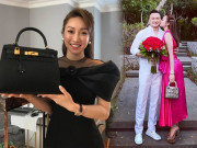 Thời trang - Quyên góp túi Hermes làm từ thiện, bạn gái kém 16 tuổi của Chi Bảo tiện khoe kho đồ hiệu