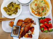 Mâm cơm HOT MXH - Không hoa mĩ, 8X nấu cơm đơn giản nhưng chồng luôn khen 