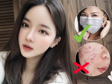 Đeo khẩu trang cầm chắc bị mụn, làm thế nào phòng tránh?