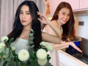 Làm đẹp - Trở về từ Đà Nẵng, nàng hot girl dù chỉ ở yên trong nhà vẫn bất chấp để xinh đẹp