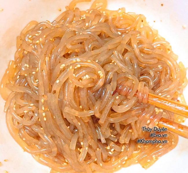 Cách làm miến trộn Hàn Quốc ngon, chuẩn vị