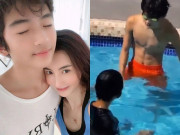 Giải trí - Tạ Đình Phong thờ ơ với con nhưng cậu bé 13 tuổi được mẹ chăm đã cơ bụng 6 múi