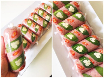 Học cách làm nem chua từ 2 loại thịt tuyệt ngon của mẹ đảm, chỉ 3 ngày là ăn được