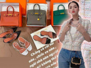 Thời trang - Không có gì ngoài tiền, Hương Giang tậu liền 3 túi Hermes, 4 đôi giày hiệu trị giá bạc tỷ