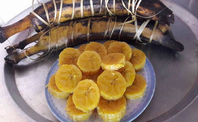 Chiêm ngưỡng loại chuối khổng lồ, mỗi quả nặng gần 1kg ở VN - 7