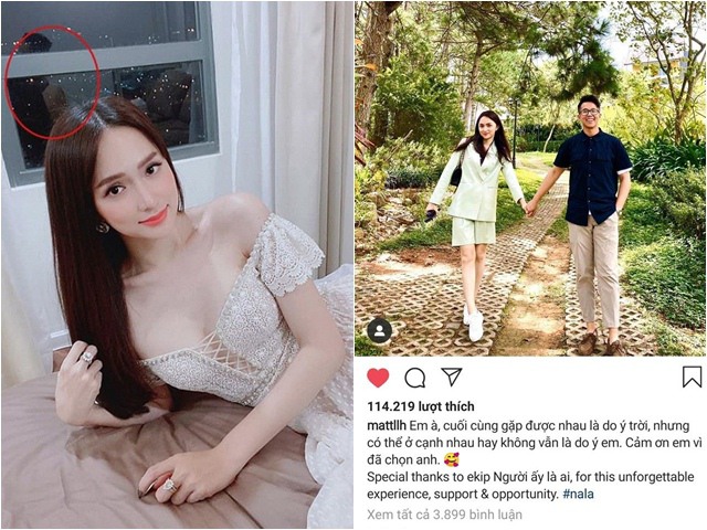 Ảnh trong phòng ngủ của Hương Giang bị soi bóng dáng Matt Liu, thêm loạt hình tình bể bình