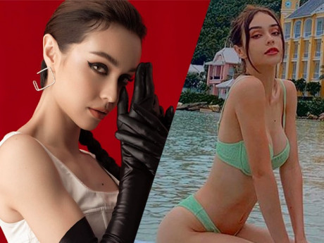 Không cần đụng dao kéo, nàng bông hồng lai này vẫn có gương mặt hoàn hảo