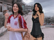 Thời trang - Ăn mặc ngoan hiền đến lớp nhưng lúc ra phố, nữ sinh theo style nổi loạn, gợi cảm chẳng ngờ
