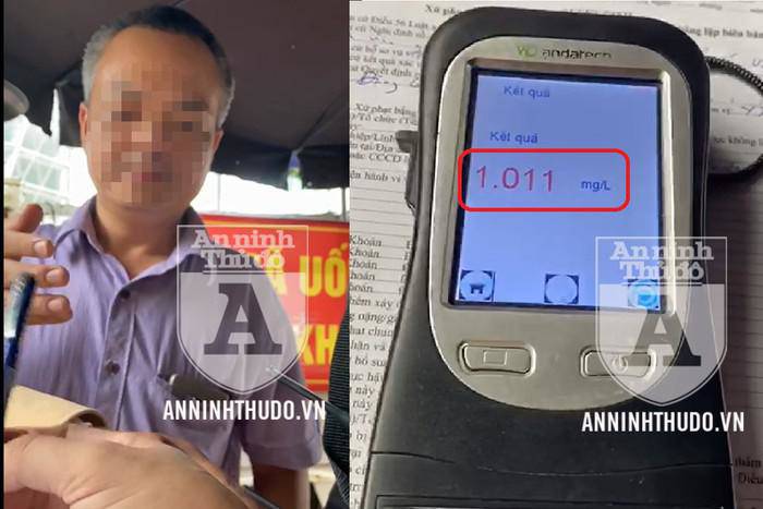 Nồng độ cồn cao gấp 2,5 lần mức amp;#34;kịch khungamp;#34;, lái xe ngoan cố tìm cách trốn lỗi vi phạm - 1