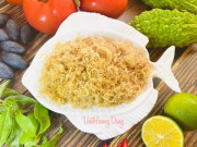Bếp Eva - Mẹ đảm mách cách làm ruốc bằng máy xay thịt tơi bông, không nát, không cần giã tay