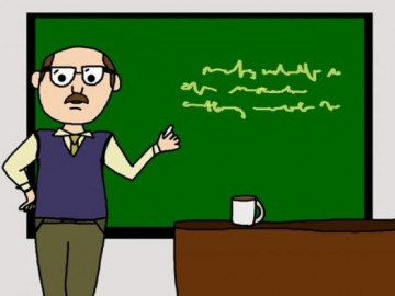 Truyện cười hay: Khi thầy giáo lầy lội đến học sinh cũng phải chào thua