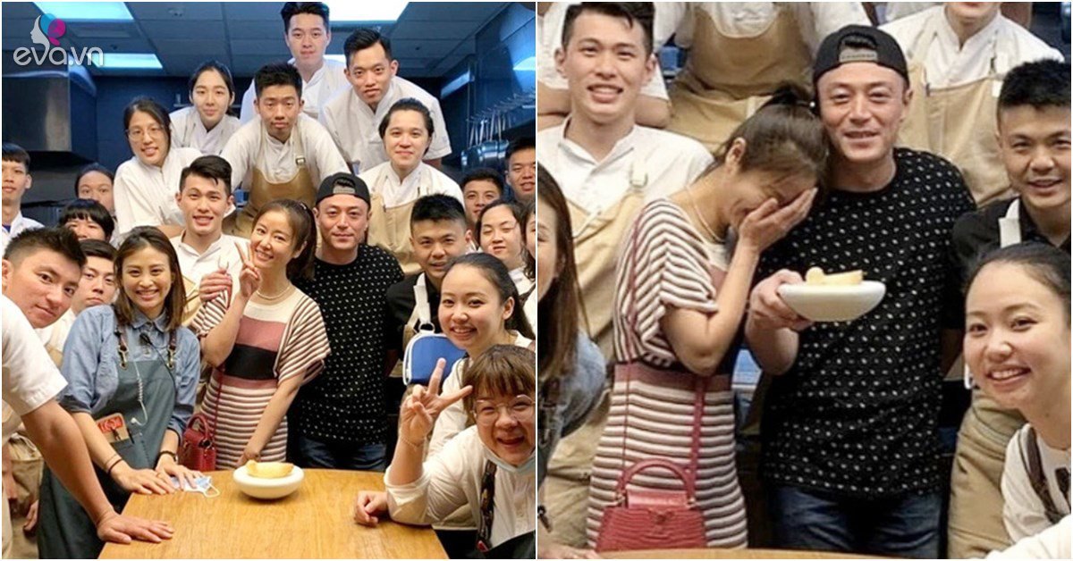 Nhân 4 năm ngày cưới, Lâm Tâm Như bẽn lẽn bên chồng, nhìn xuống bụng khán giả mới sốc