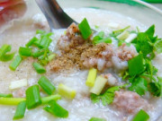 Bếp Eva - Cách nấu cháo thịt bằm thơm ngon bổ dưỡng