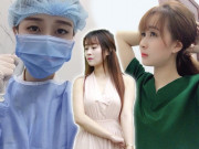 Làm đẹp - Nữ điều dưỡng giấu mẹ đi chống dịch sở hữu dung mạo xinh đẹp, da trắng như tuyết