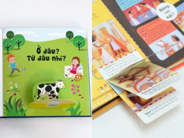 Bộ sách tương tác bách khoa tri thức độc đáo dành cho trẻ em từ 3 đến 8 tuổi