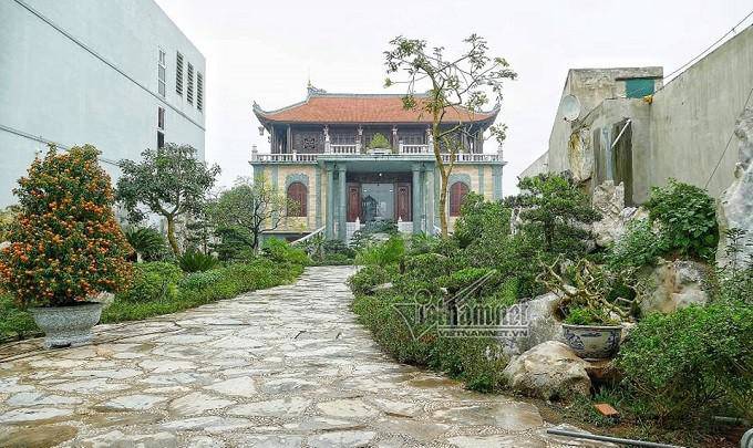 Làng đại gia chuyên buôn đồ gỗ ở Nam Định, lâu đài tráng lệ nằm sát nhau - 12