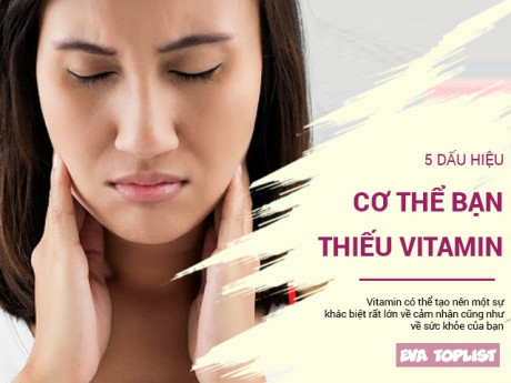 5 dấu hiệu nhận biết cơ thể bạn đang thiếu hụt vitamin nghiêm trọng
