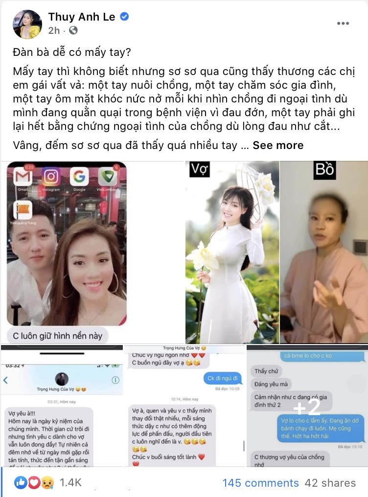 Vợ Đăng Khôi và loạt sao nữ bàn chuyện ngoại tình: amp;#34;Phụ nữ mạnh mẽ cũng không bẻ được sừngamp;#34; - 1