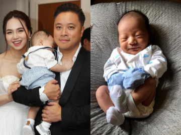 Đinh Ngọc Diệp lại đẻ thuê, con trai thứ 2 giống y chang Victor Vũ