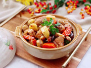 Bếp Eva - Om thịt gà, vợ lỡ tay cho thêm một loại hạt lại được món ngon như nhà hàng