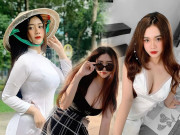 Làm đẹp - Hot girl thu hút bởi vòng 1 đẹp mơn mởn, chỉ diện áo dài trắng cũng đủ nức lòng CĐM