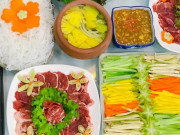 Bếp Eva - Mát trời học ngay cách làm bò nhúng giấm nóng hổi, tuyệt ngon của vợ đảm Hải Phòng