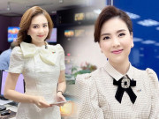 Thời trang - Mê diện váy áo thắt nơ nhưng Mai Ngọc không bánh bèo quá đà mà sang chảnh hết nấc