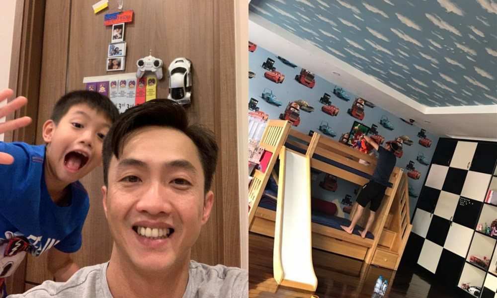 Phòng riêng của con trai Cường Đô La trong biệt thự đắt đỏ: Đúng chuẩn con nhà giàu  - 4