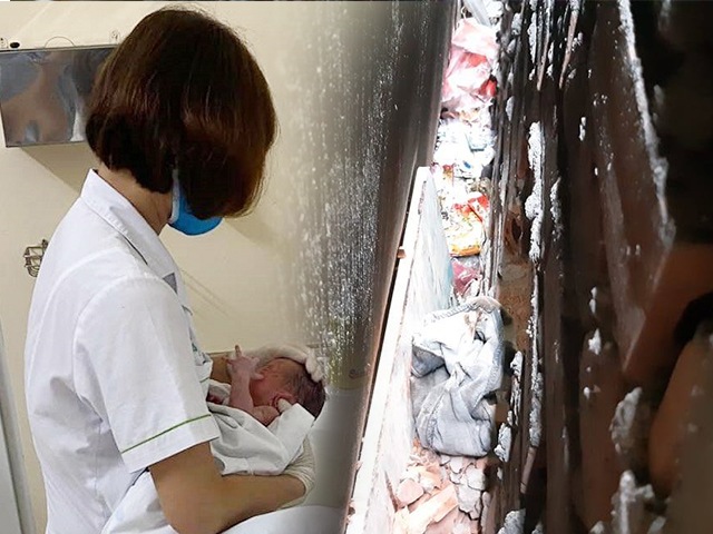 Vụ bé sơ sinh bị bỏ giữa khe tường: Nghe âm thanh lạ như tiếng mèo kêu từ 3h sáng