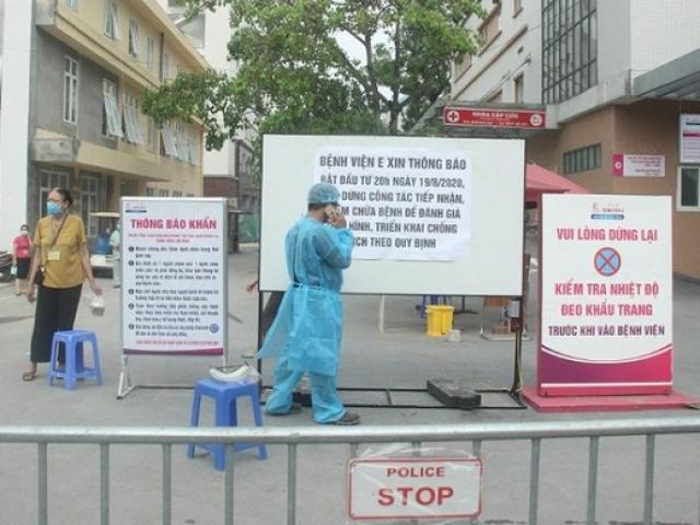 Bộ Y tế rút bệnh nhân 994 từng khám ở Bệnh viện E khỏi danh sách người mắc COVID-19