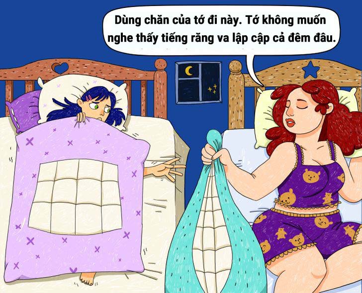 Bộ tranh cực đáng yêu: Người ăn hoài không béo, người “hít khí trời” cũng đủ lên cân - 9